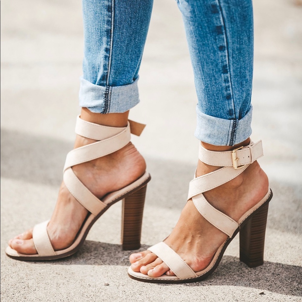 Strappy Heeled Sandals